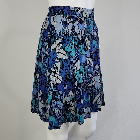 Vintage Gianni Mini Rayon Skirt Size 10 - Picture 4 of 9
